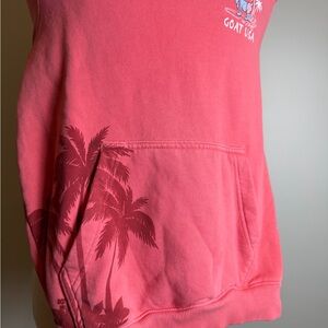 GOAT USA YXL Light Red Hoodie